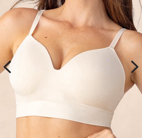 Truekind by Shapermint unterstützender Komfort kabelloser Shaping BH 3XL beige 156403