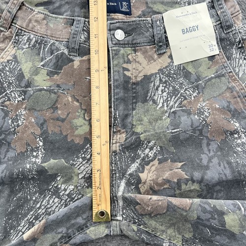 Abercrombie & Fitch Baggy Workwear Camo Pants 30 x 32 Loose Fit NEW NWT $100 - Picture 11 of 13