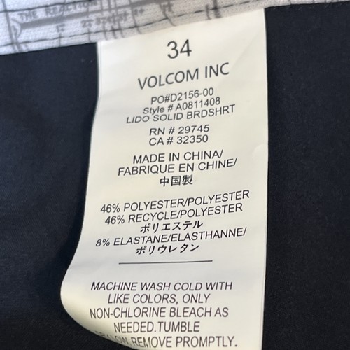 Volcom Lido Print 20" Tech Boardshorts Badehose schwarz 34 neu mit Etikett NEU Surfen Strand Schwimmen - Bild 4 von 13
