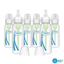 Dr. Brown's 8 fl oz Options Narrow Anti-Colic Baby Bottle - 6pk