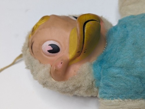 Rubber Face Plush DUCK USA Made Stuffed Animal Ruston My Toy Knickerbocker TLC - Picture 4 of 14