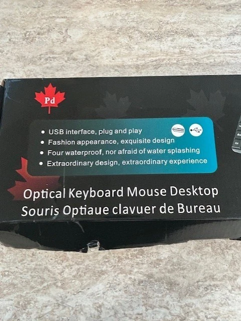 Brand New PS2 Keyboard and PS2 Mouse Combo Kit Vista New In Box - Image 3 of 4