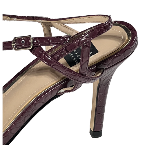 NEW WHITE HOUSE BLACK MARKET HOLLY PORT STRAPPY MID HEEL PUMPS HEELS SHOES 6 - Picture 8 of 14