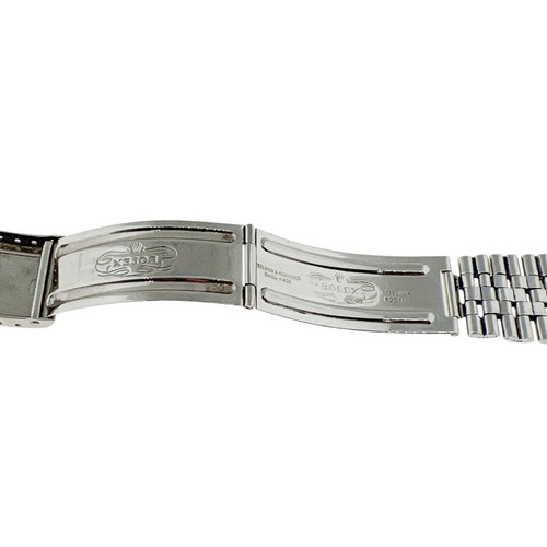 Rolex Vintage Jubilee Bracelet 6251H 20mm Acero Inoxidable Corona Grande Reloj Correa - Imagen 6 de 6
