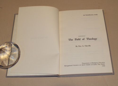 The Field of Theology by Roy A. Cheville - Foto 5 di 5
