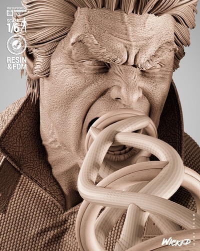 3D gedruckte Fan Art Banshee Skulptur von Wicked3d - Bild 15 von 24