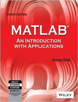 Matlab: An Introduction with Applications 4th Edition