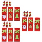 3 Pieces Wrapping Bags for Presents Reindeer Dust Bottle Decorations