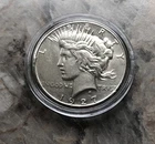 1927 SILVER PEACE DOLLAR IN STUNNING BU CONDITION!!