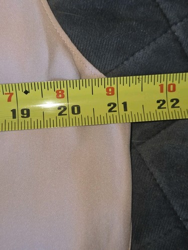 Tory Burch Größe 12 ärmellose Bluse Küstenrosa Oberteil RTL $ 298 100 % Seide - Bild 12 von 12