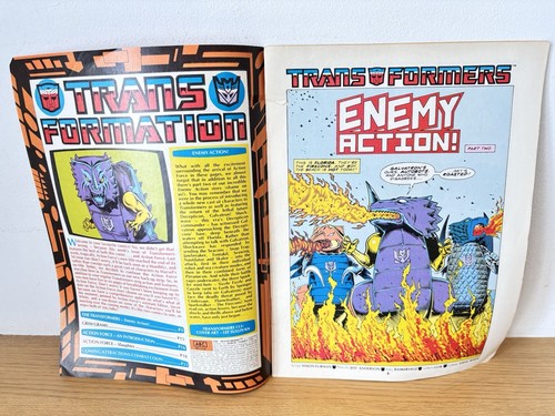 Marvel UK Transformers Comics Bundle 152,153,154 & 156 1988 - Picture 7 of 17