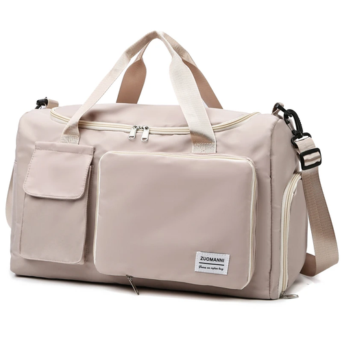 Travel Duffle Bag Large Capacity Carry On Weekender with Shoe Compartment Women - Picture 20 of 23