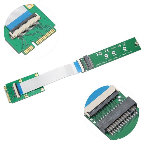 Adapter Card MINI PCIE To NVMe M.2 NGFF SSD Converter For 2230/2242/2260/2280 FY - Zdjęcie 3 z 16
