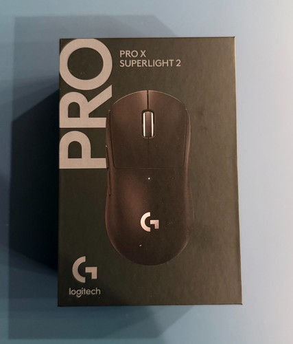 Bezprzewodowa mysz do gier Logitech G PRO X Superlight 2 czarna - fabrycznie nowa