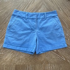 Vineyard Vines Shorts Blue Women's Size 2 Whale Logo Beach Ready Fast Shipping