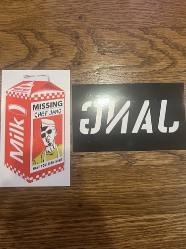 💯 Authentic MICHAEL JANG Street Art Sticker Set RARE Photography San Francisco