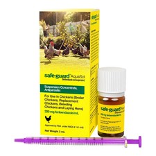 Safe-Guard AquaSol Dewormer for Backyard Chickens, 3ml