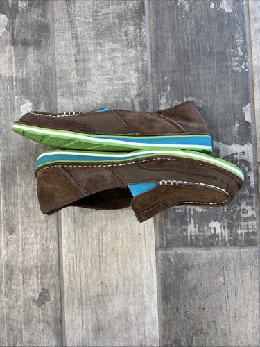 Zapatos sin cordones Ariat Cruiser para mujer talla 9,5B de cuero marrón sin usar, en caja, punta 10017457 - Imagen 3 de 9
