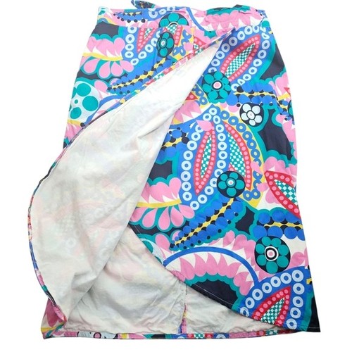 J. Crew Tie Back Tulip Pencil Skirt Ratti Kaliedoscope Floral In 16 - Picture 3 of 7