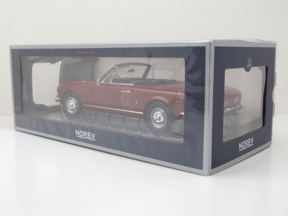 Peugeot 504 Cabrio 1969 rot Modellauto 1:18 Norev | eBay.de