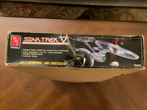 AMT ERTL 1:537 STAR TREK ENTERPRISE & SHUTTLECRAFT, Plastic Model Kit #6876 - Picture 4 of 7