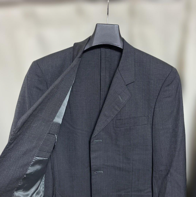 Yohji Yamamoto A.A.R x DURBAN Suit Set Up Dark Navy Mens M Japan