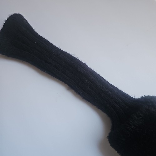 Golf Club Driver Head Cover X Black 16.5" Tall For Protection Storage  - Picture 4 of 8