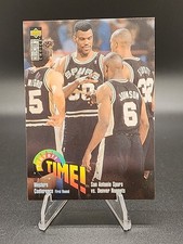 1995-96 Upper Deck Collector's Choice David Robinson #354 Playoff Time NBA HOF