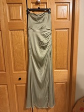 Azazie Green Olive Green Dress Size A0