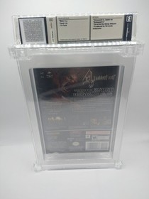 Resident Evil 4 [WATA 9.6 A+] Nintendo GameCube (NGC) Black Label [Not VGA CGC]