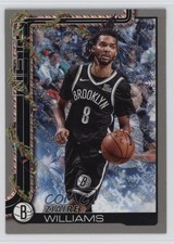 2025-26 Topps Holiday Holiday Silver Glitter Ziaire Williams #H8 1r9o
