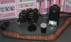 Vintage Ricoh Kr-30Sp 35mm Slr Film Camera, Lens, Focal M500Ts Flash Working