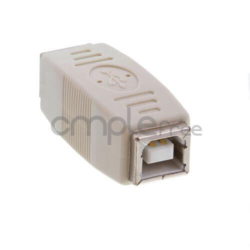 5er Pack USB 2.0 B Buchse auf B Buchse Kupplung Adapter Stecker Kamera Drucker - Bild 3 von 4