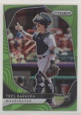 2020 Panini Prizm Tier III Lime Green Prizm 123/125 Tres Barrera #206 u3f
