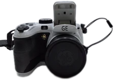 GE X500 12.1MP Bridge Digital Camera 15x Optical Zoom White 