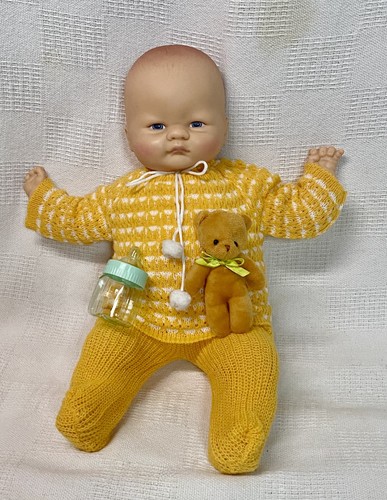VINTAGE WELCOME HOME BABY 18" DOLL ~ ELOISE WILKIN DESIGN~ BY PLAYMATES - Picture 2 of 11