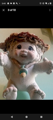 1995 Dreamsicles Baby mit Schnuller Upsy Daisy Figur DC085 signiert Kristen - Bild 6 von 8