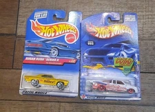 Hot Wheels '70 Roadrunner Oh Henry! & Pro Stock Truck Baby Ruth Lot of 2