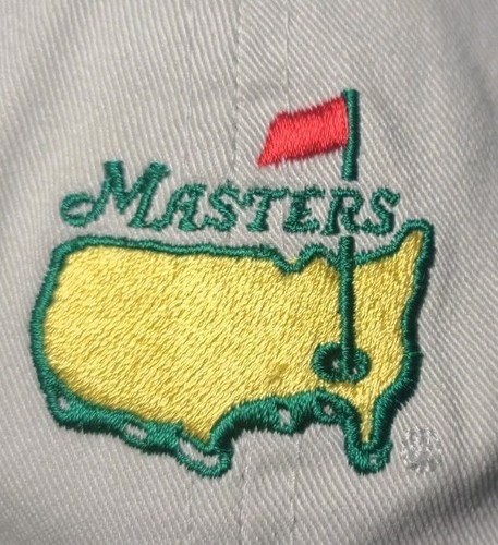 American Needle Masters Golf Hat Cap Strap Back Mens Khaki Adjustable ~ Used - Picture 3 of 7
