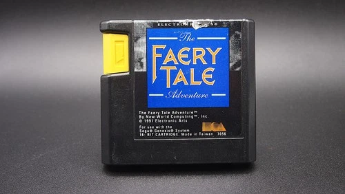 The Faery Tale Adventure (Sega Genesis) EA Fantasy RPG Cartridge Only