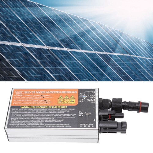 Inversor fotovoltaico micro-solar conectado a la red PVGS-350W (18-60V)-AC220V - Imagen 11 de 22