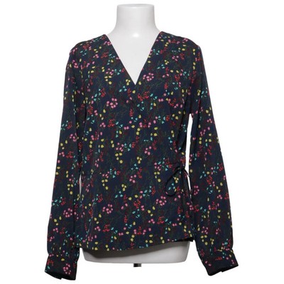 Holly & Whyte by Lindex, Wickelbluse, Größe: M, Schwarz/Mehrfarbig #1et