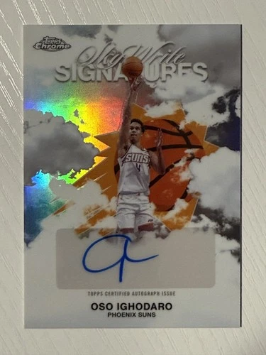 2025 Topps Chrome Oso Ighodaro Sky Write Signatures (RAW)