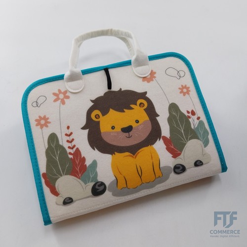 zoula kidz® Montessori Spielzeug ab 3 Jahre - Quiet Book & Busy Board mit 8 Seit - Bild 1 von 5