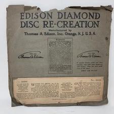 Brunt / Kaufman Ireland / It's Always 10" Vinyl Record Edison Disc vg+