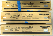 Xerox Phaser 6360 Toner Cartridge Lot of 3 black 106R01217 OEM Sealed New.