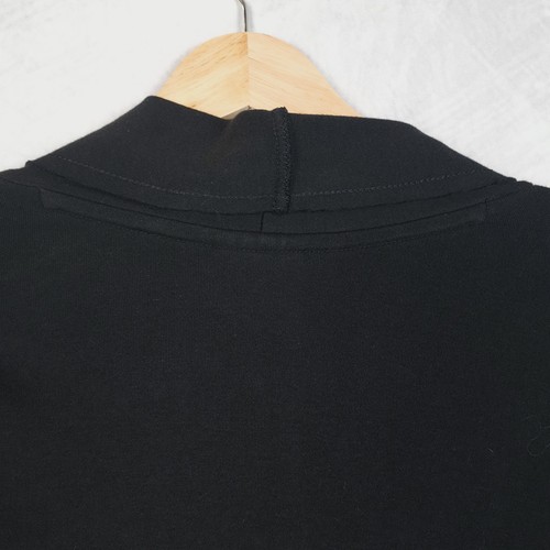 Pact Cardigan Womens Medium Large Black Organic Cotton Open Front Pockets Knit - Picture 12 of 20