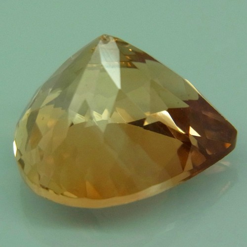 SUPREMELY! 9.75ct.Full Flash Apricot Peach Imperial topaz Brazil RND 13x12mm. - Picture 4 of 4
