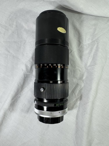 Vintage Canon 80-200mm Zoomobjektiv mit Original Etui - ungetestet - wie besehen - Bild 4 von 14