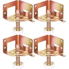  4 Pcs Adjustable Leveling Feet Threaded Foot Height Extender Levelers